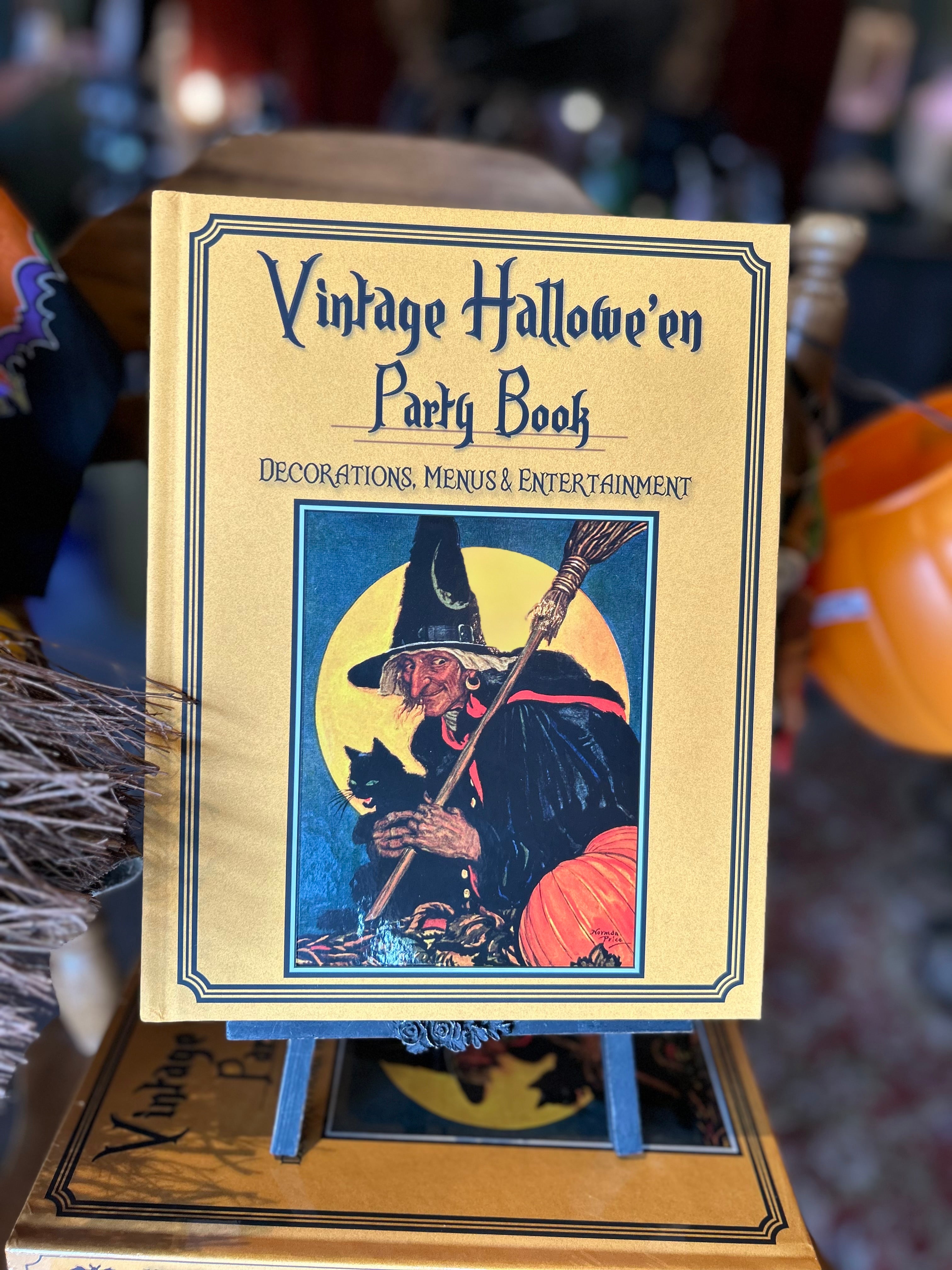 Vintage Halloween Party Book