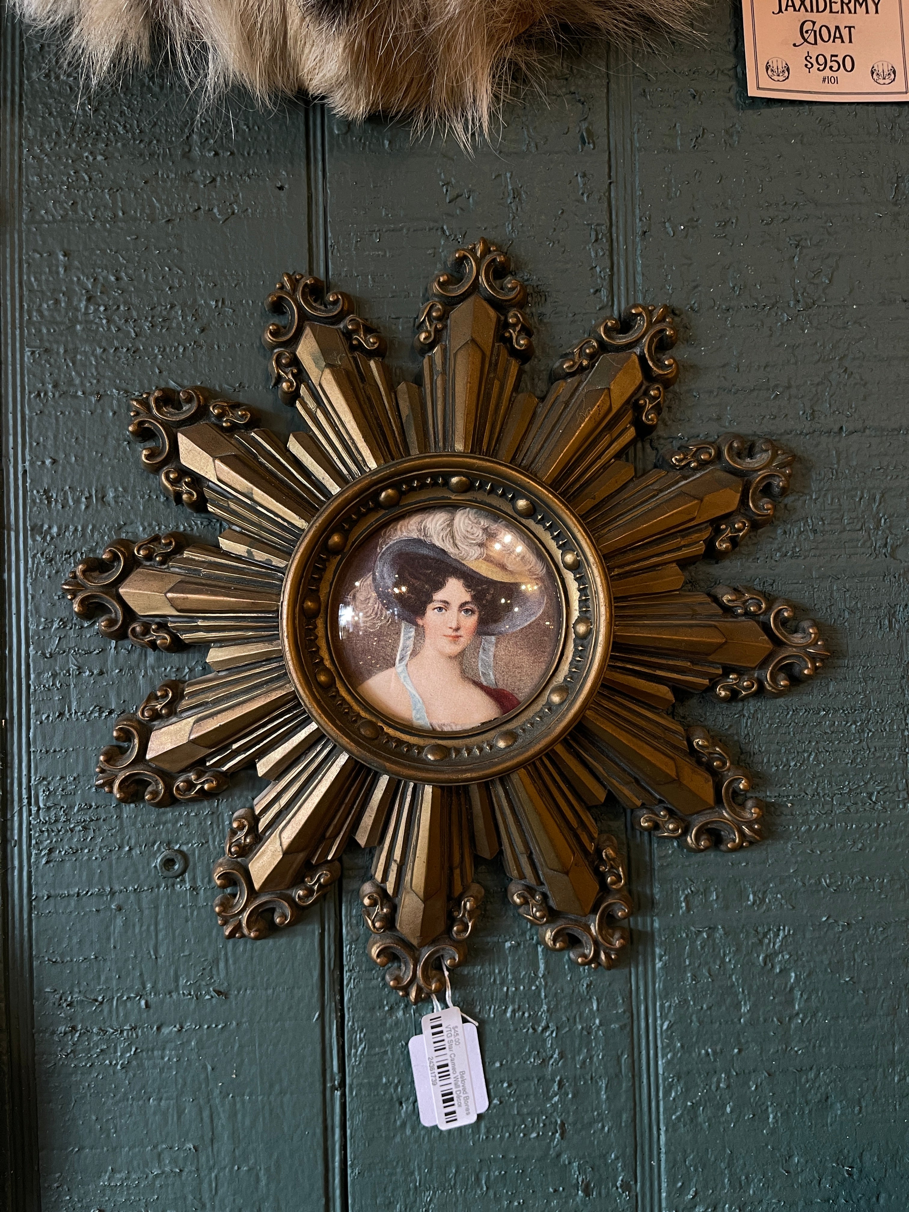 VTG Star Cameo Wall Décor