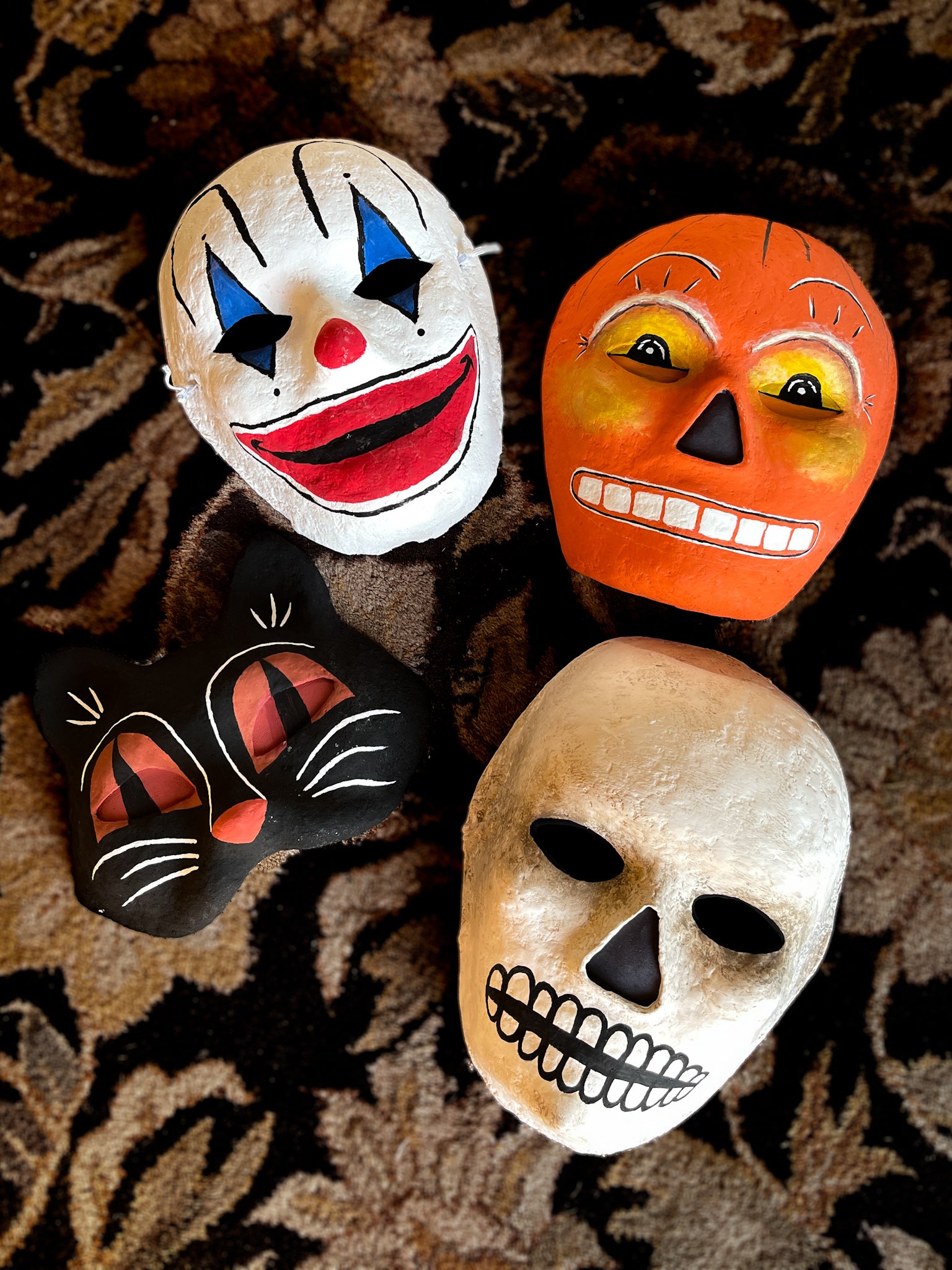 Vintage Halloween Mask Making Kit