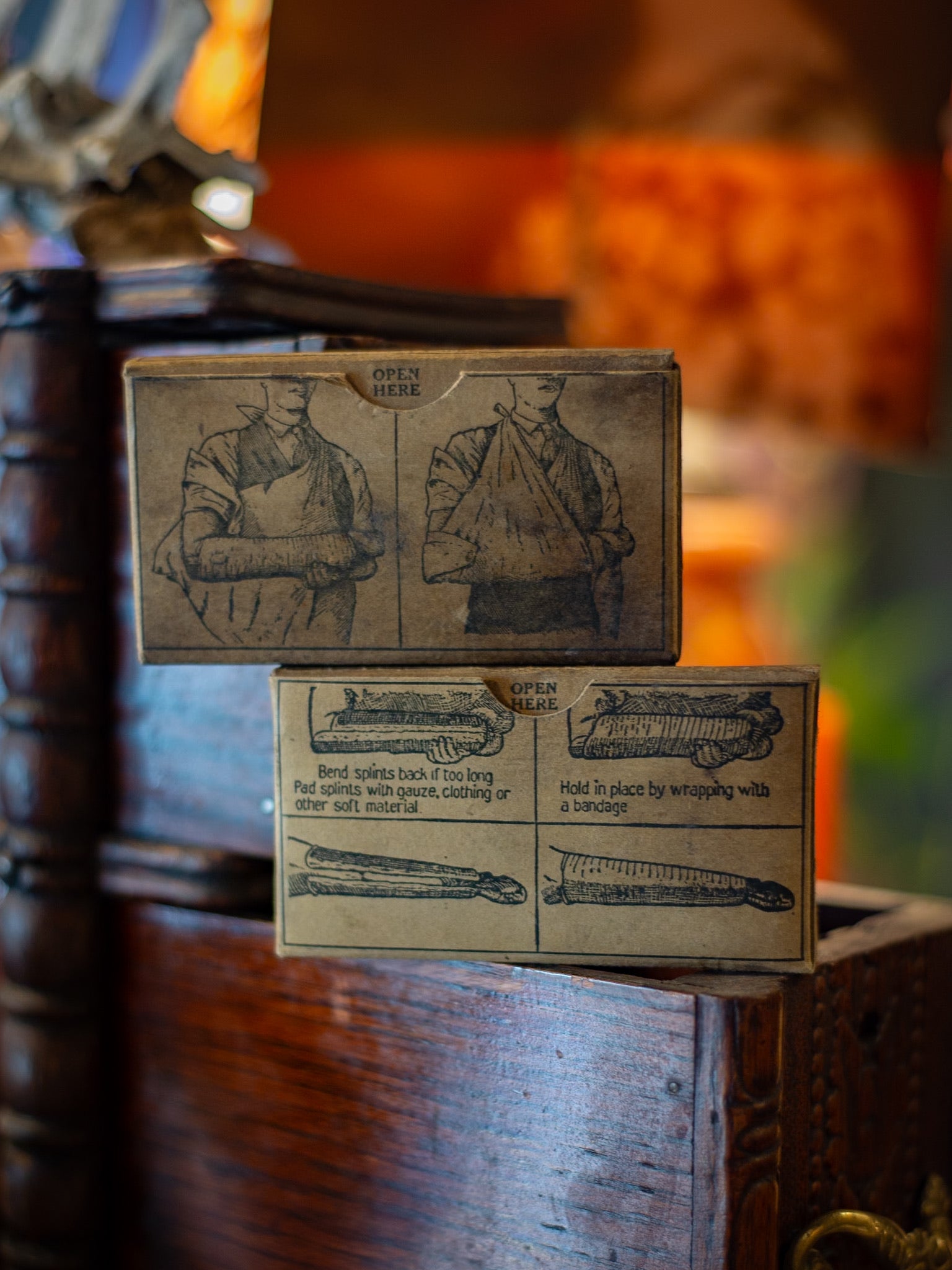 Antique Wire Splint