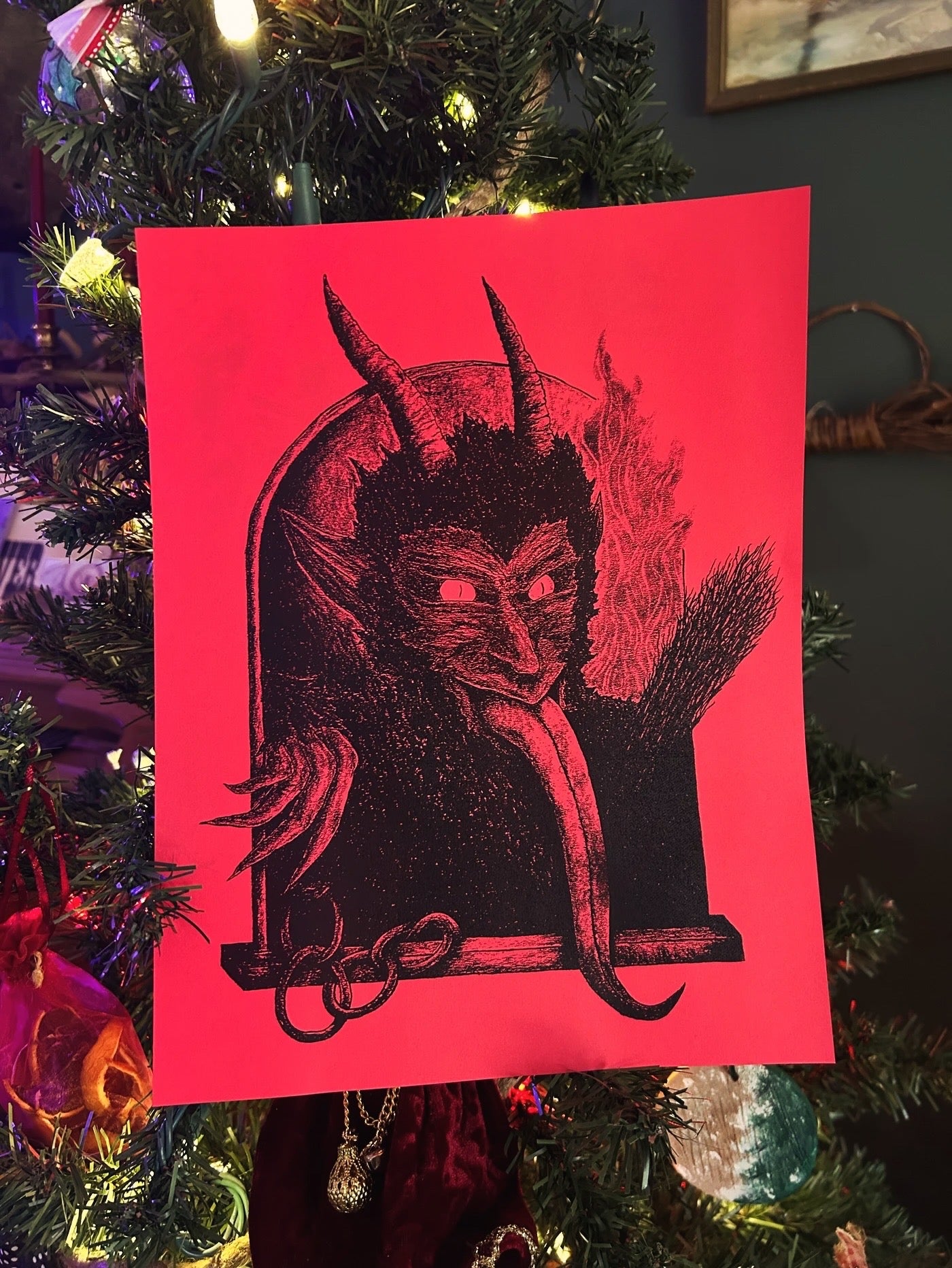 Krampus Print