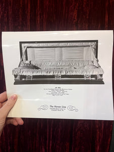 Vintage Casket Sample Photos