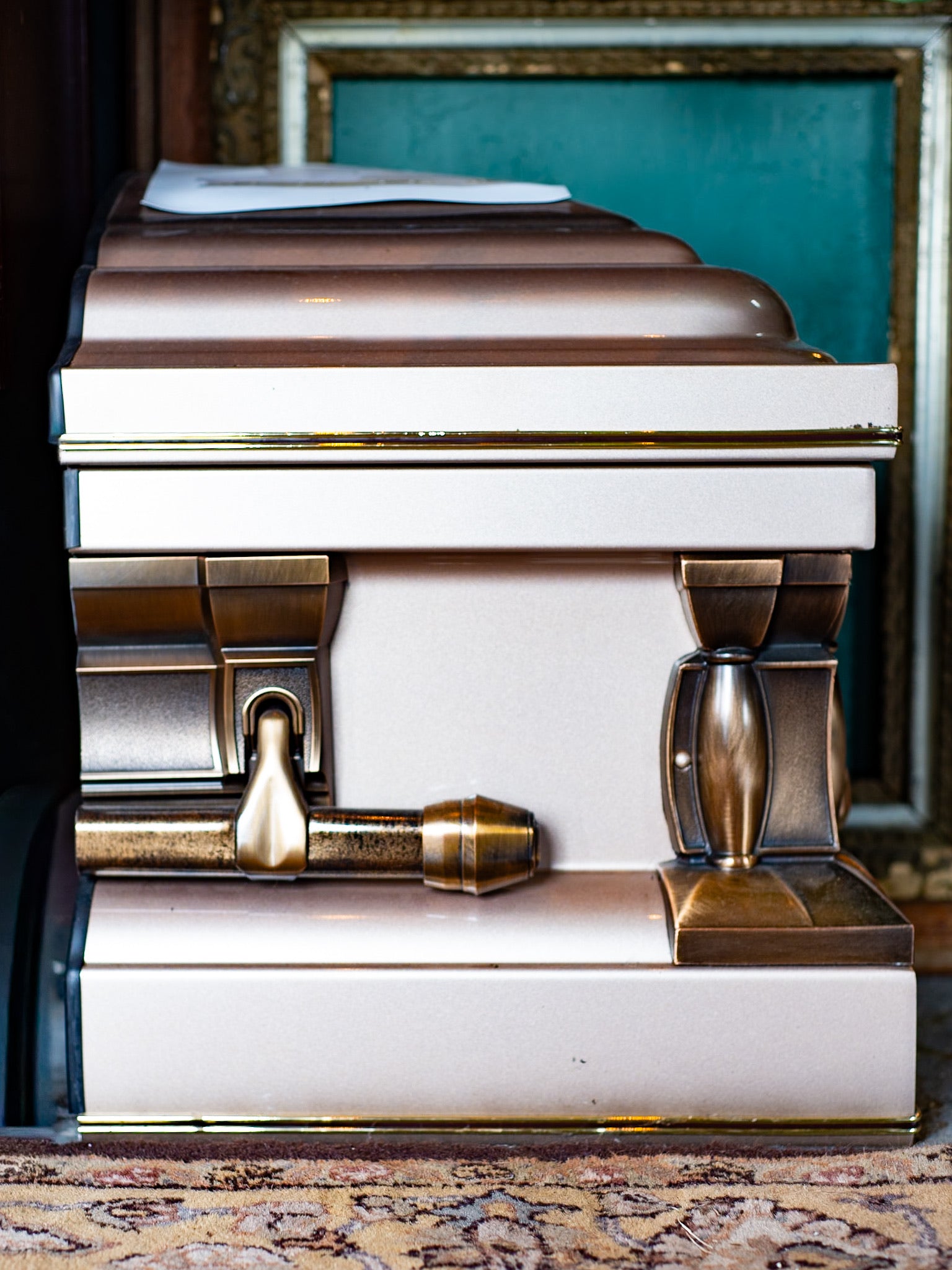 Vintage Casket Sample