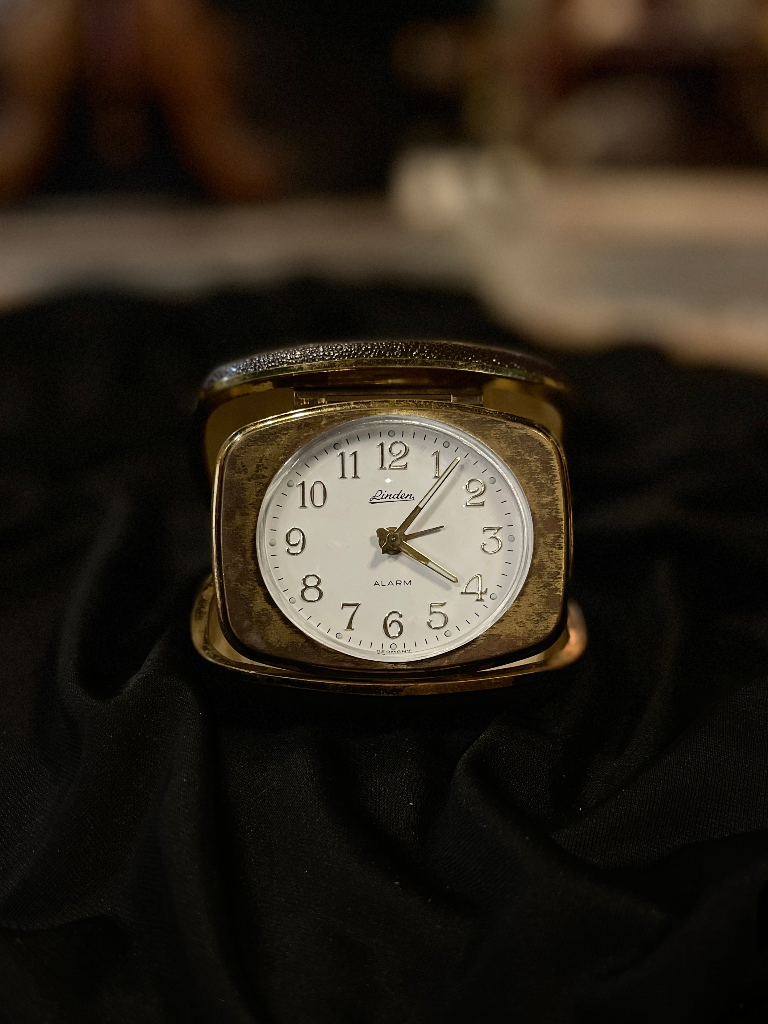 Vintage Travel Alarm Clock