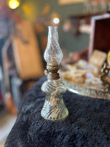 Small Clear Oil Lamp