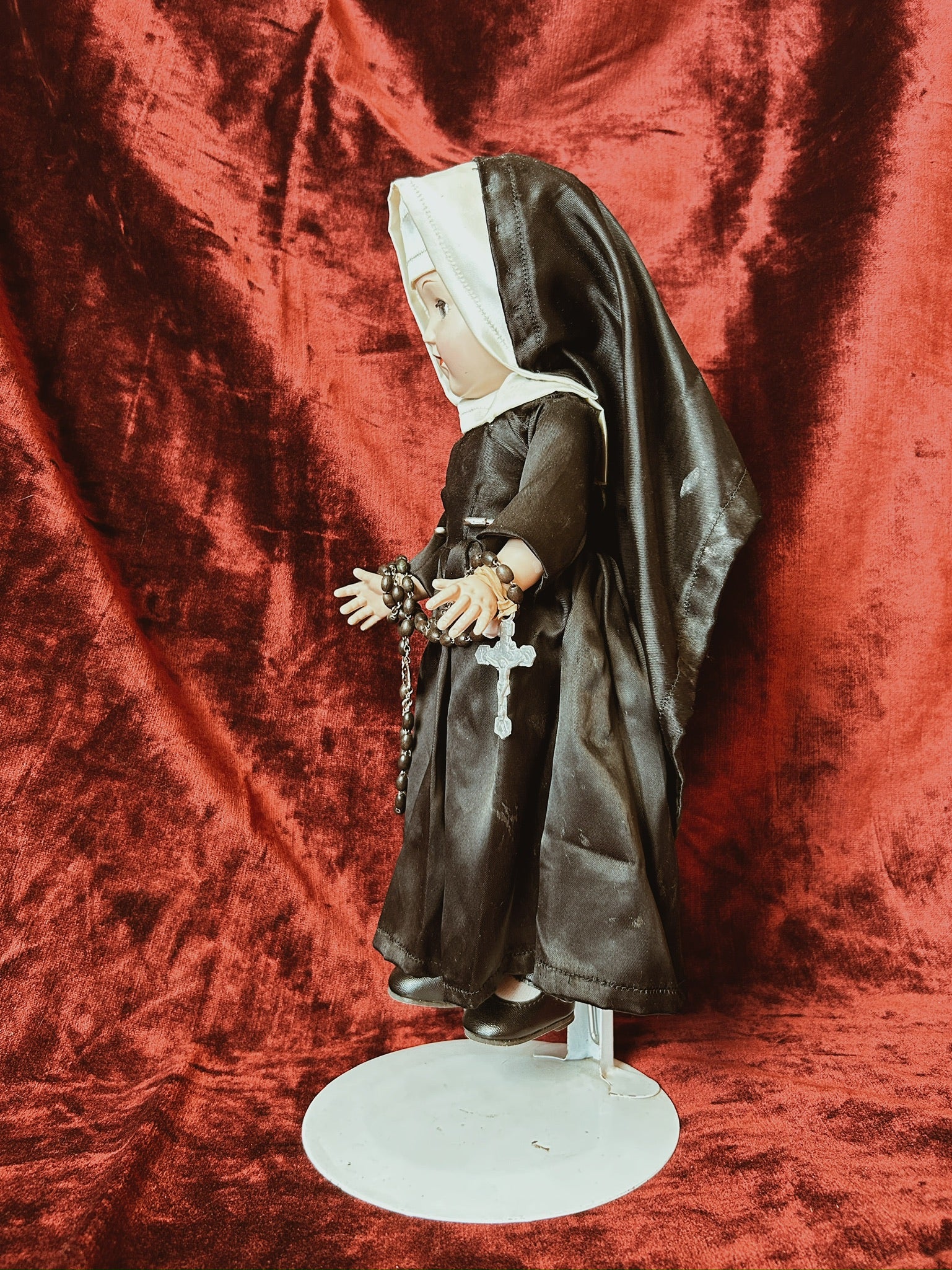 Vintage Catholic Nun Doll