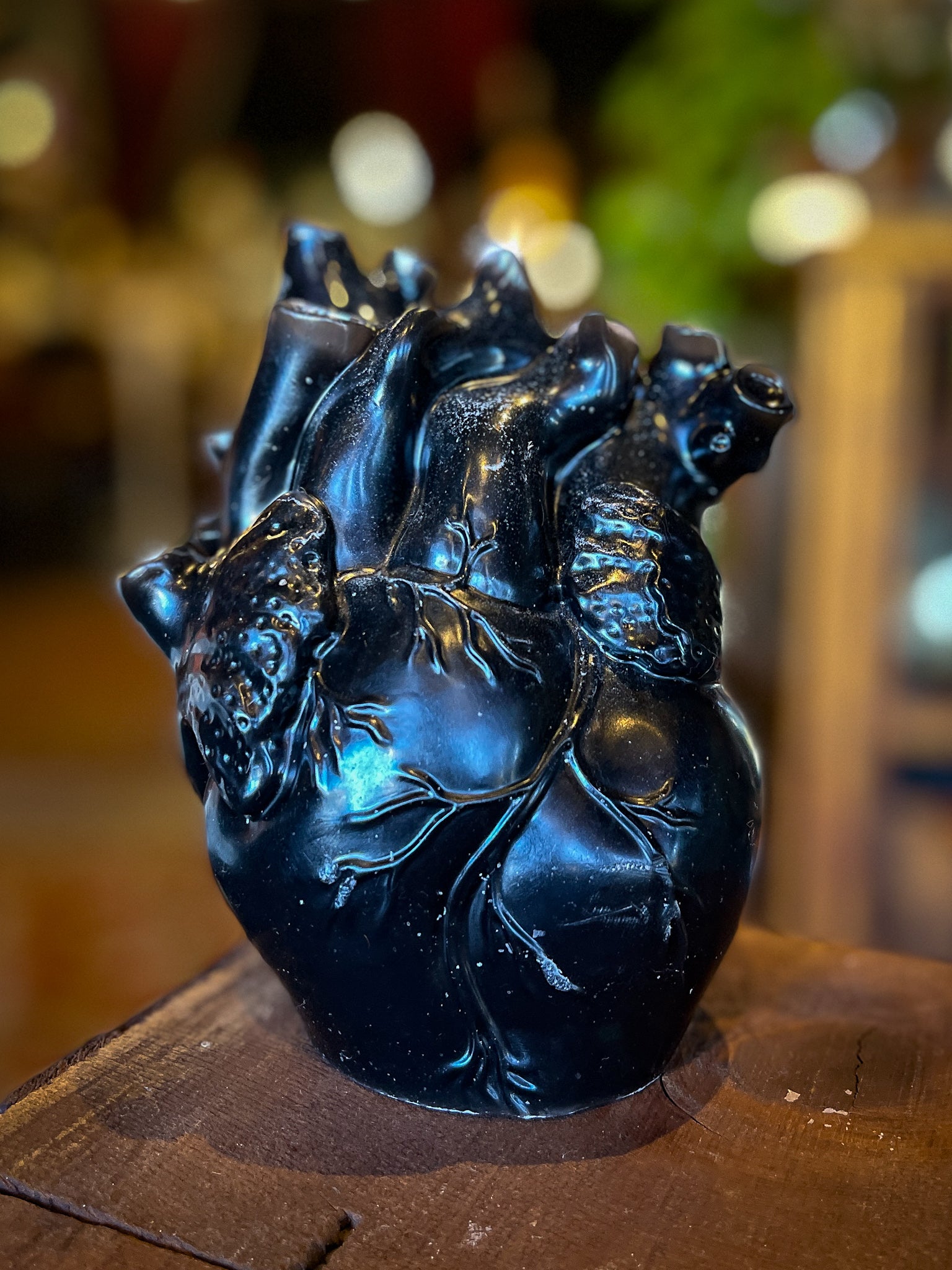 Handmade Anatomical Heart Candle