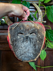 VTG Wood Devil Mask