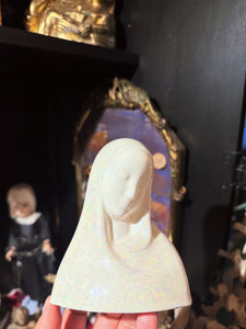 Porcelain Mother Mary bust