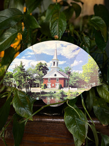 Folding Funeral Fan