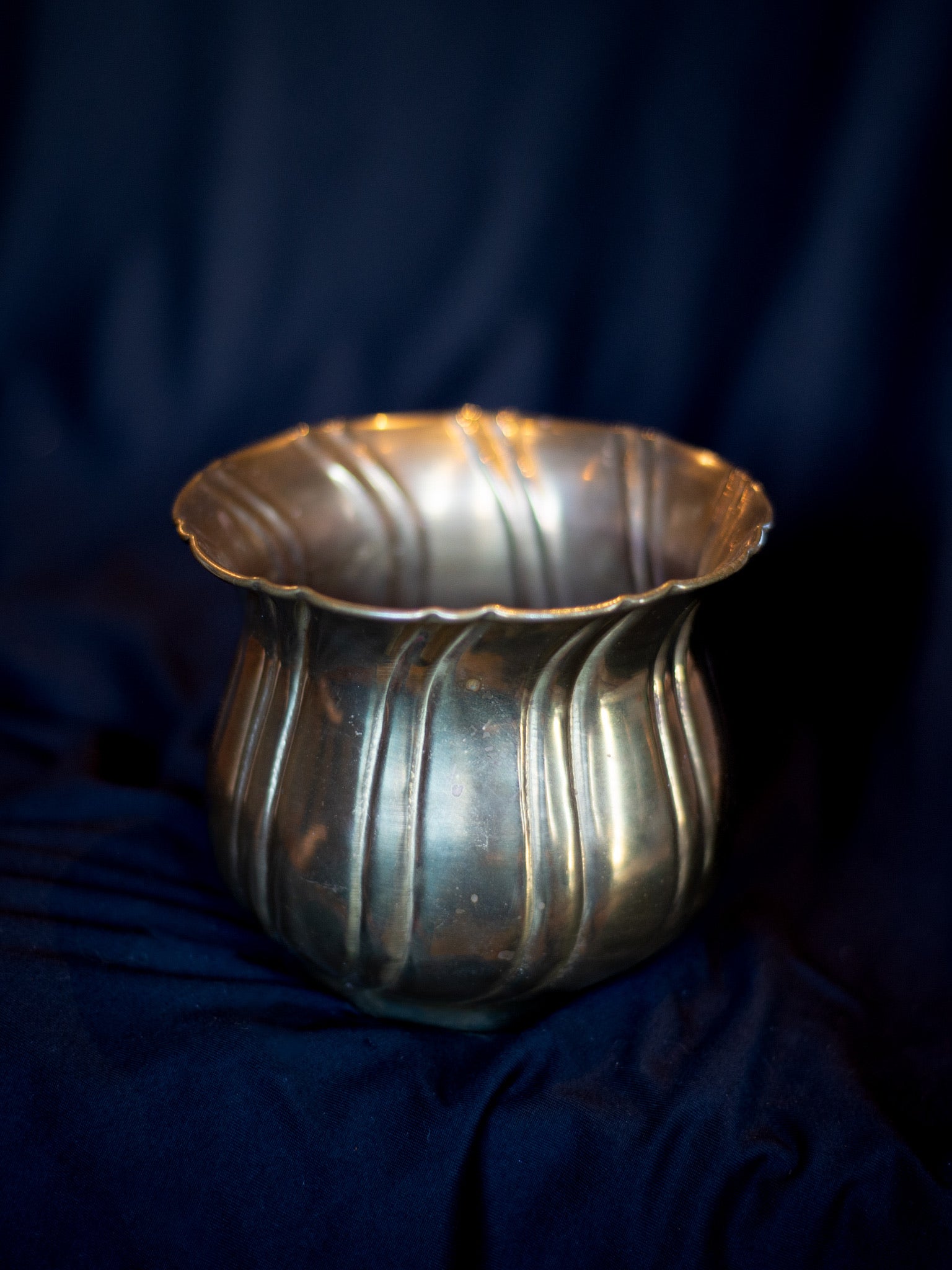 Small Brass Pot