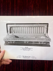 Vintage Casket Sample Photos