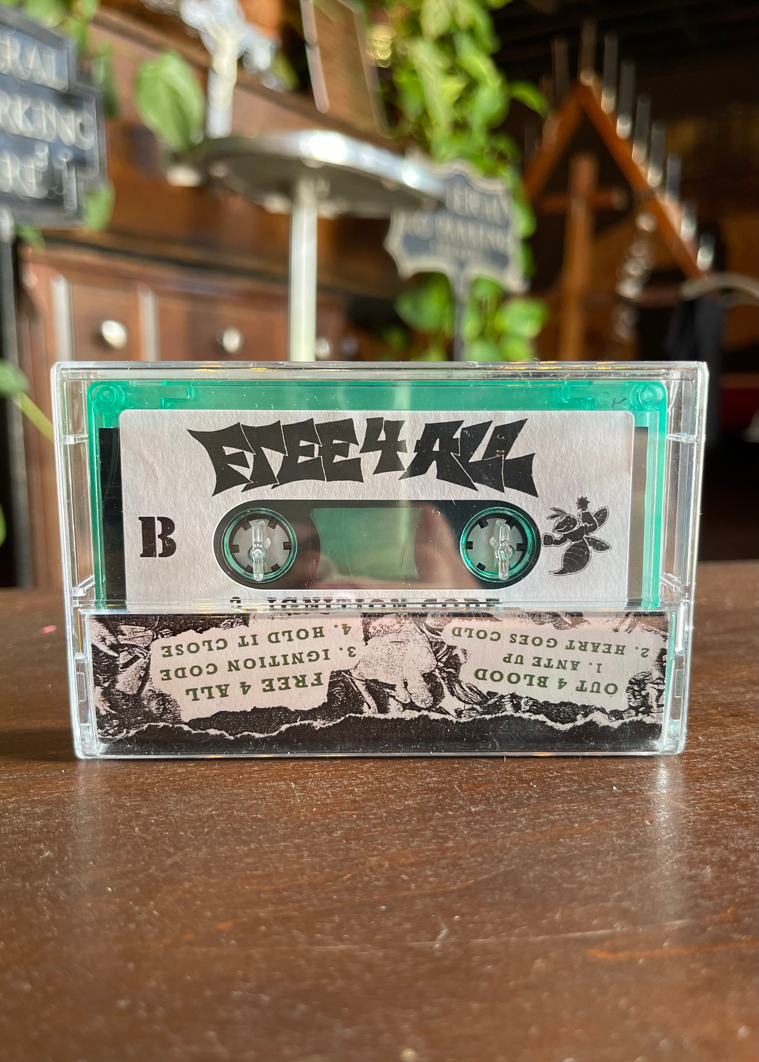 Free4All/Out4Blood Split, Blood4All Tape