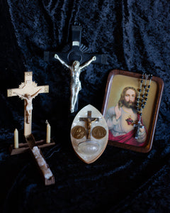 Vintage Last Rites Crucifix