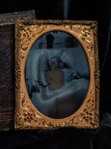 Ambrotype of Postmortem Infant, Amelia