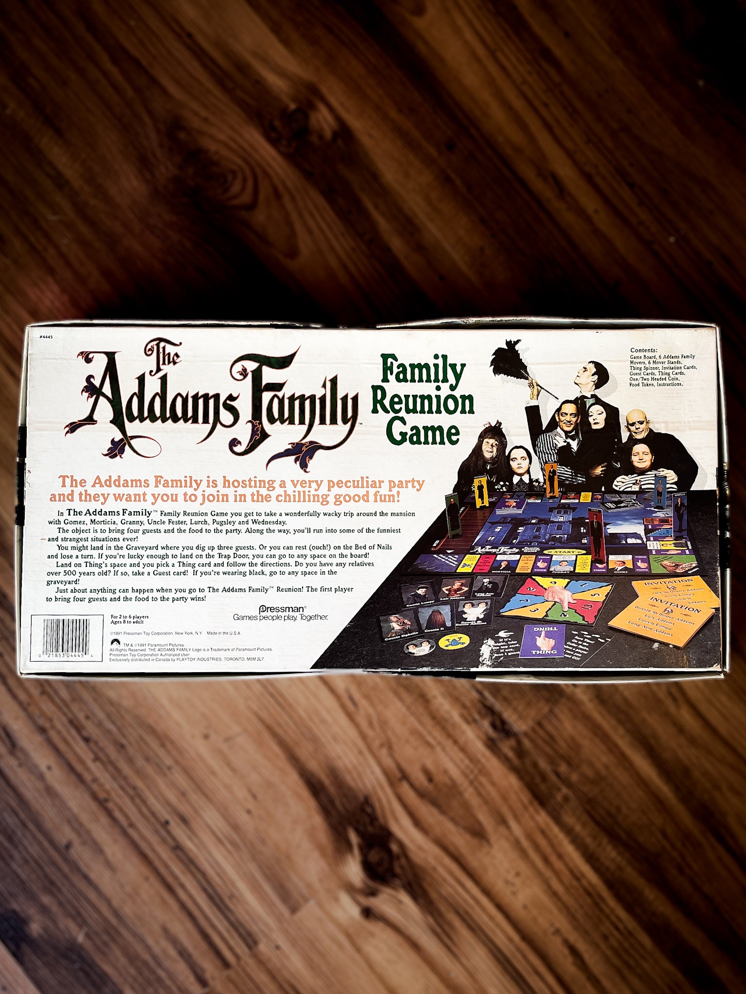 Addams Family Board Game