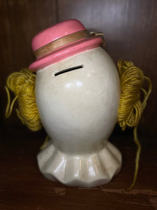 Vintage Clown Coin Bank
