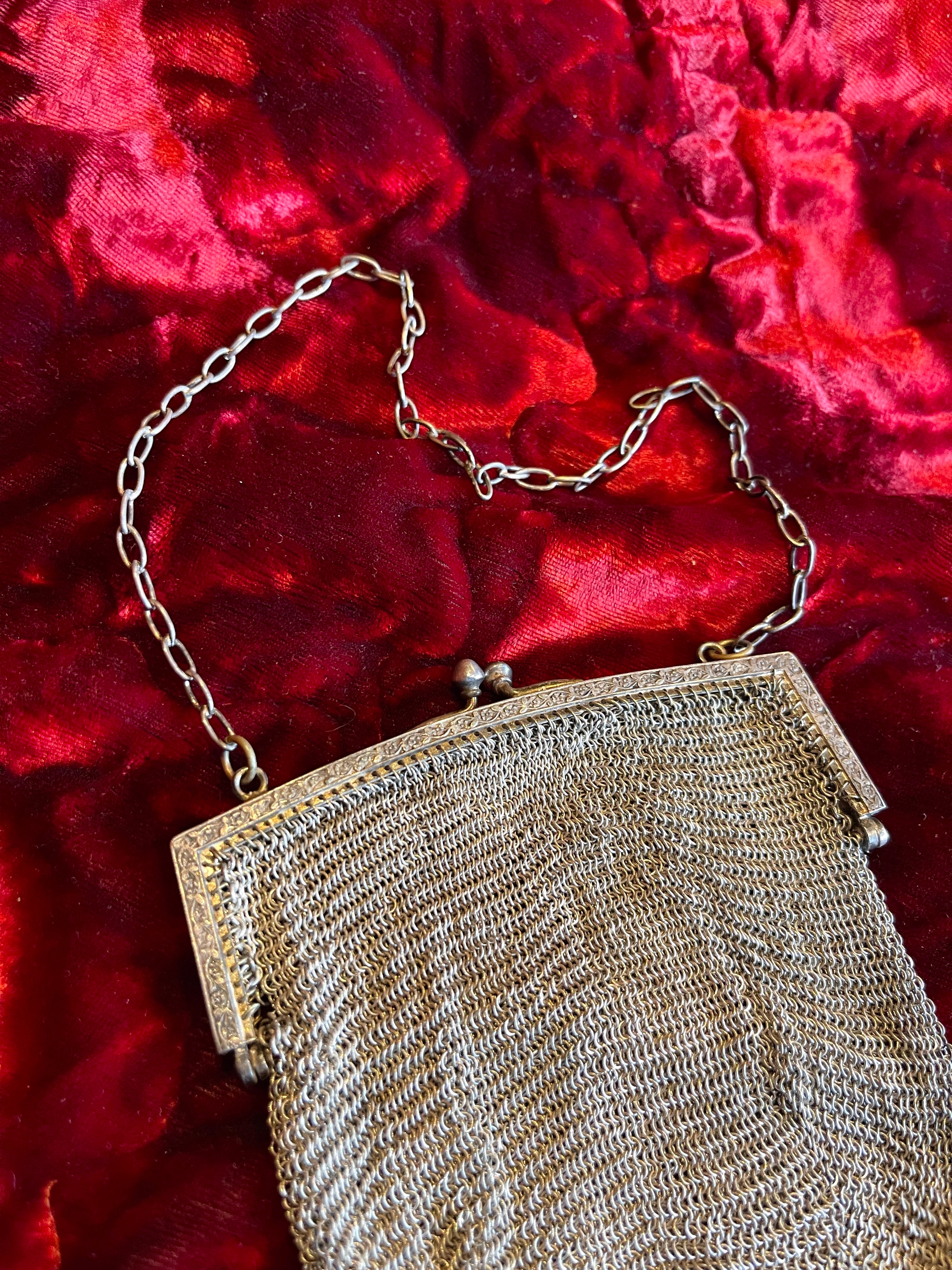 Antique Fine Chainmail Purse