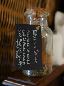 Return to Sender Spell Jar