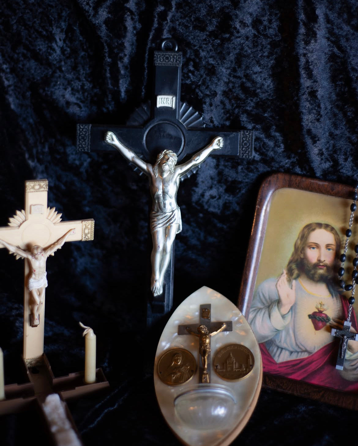 Last Rites Crucifix Vintage