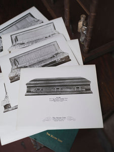 Vintage Casket Sample Photos