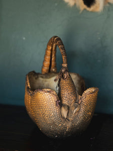 Vintage Armadillo Basket