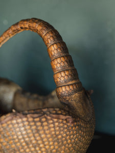 Vintage Armadillo Basket