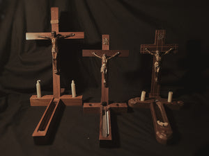 Vintage Last Rites Crucifix Set
